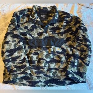 Carhartt Camouflage Fleece Jacket